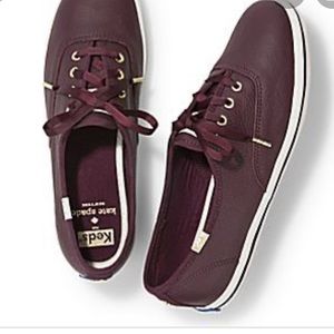 Kate Spade New York/Keds leather champion shoes